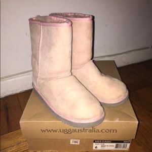 UGG Pink Mid-Calf Boots